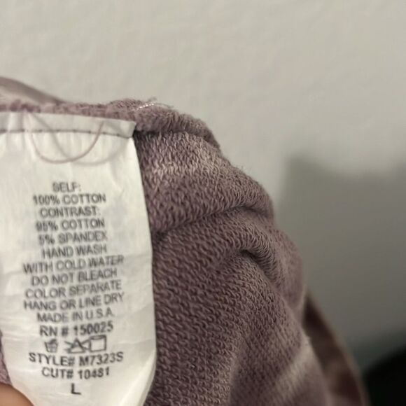 EN SAISON Women's Purple Pink Yellow Tie Dye Midi Skirt, Size L - Picture 8 of 9